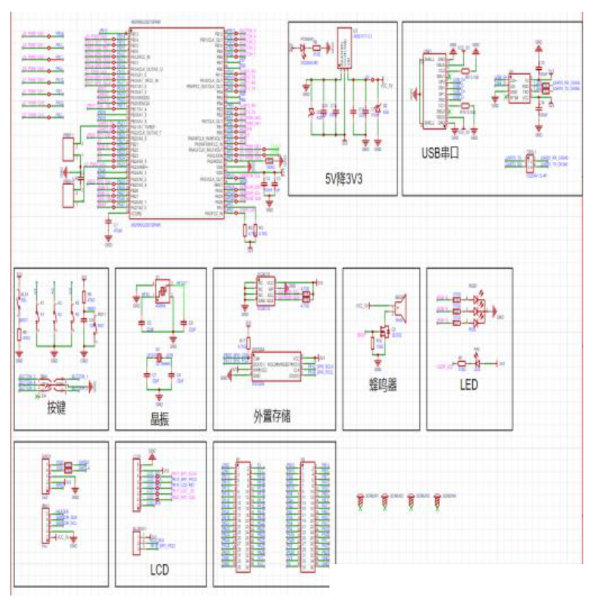 Controller schematic (title block excluded)